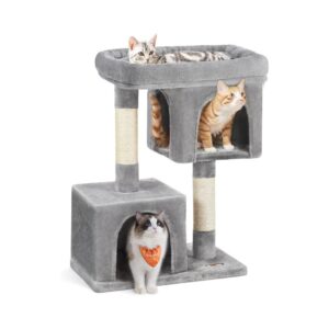 33.1-Inch Plush Condo Cat Tower