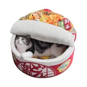 Ramen Noodle Dog and Cat Bed